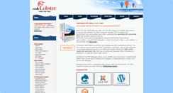 Desktop Screenshot of codelobster.com